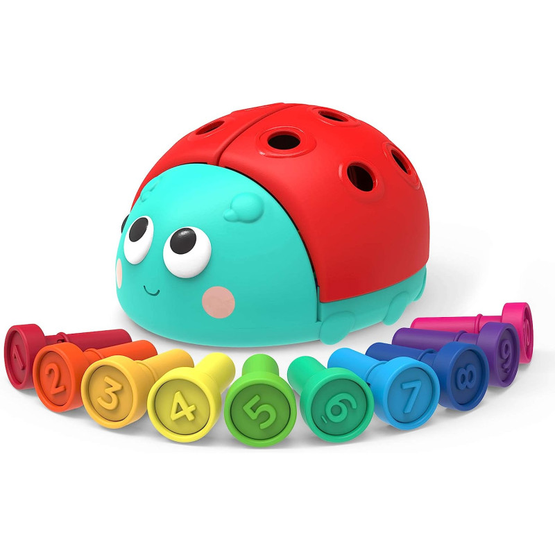  Розвивальна іграшка Божа Корівка Баттат Battat Education Fine Motor Peg Toy