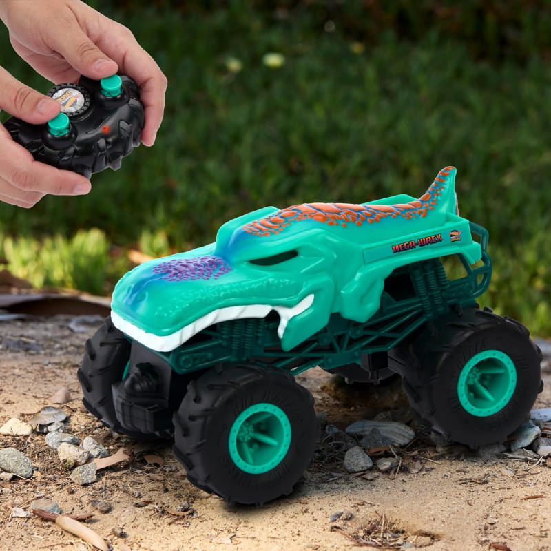 Машинка Хот Вілс Мега Рекс Hot Wheels Monster Trucks RC Mega Wrex in 1 24