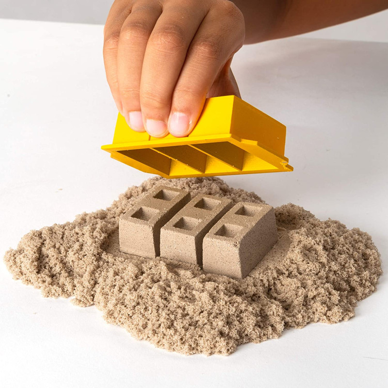 Кінетичний пісок набір з бульдозером Kinetic Sand Dig & Demolish Playset