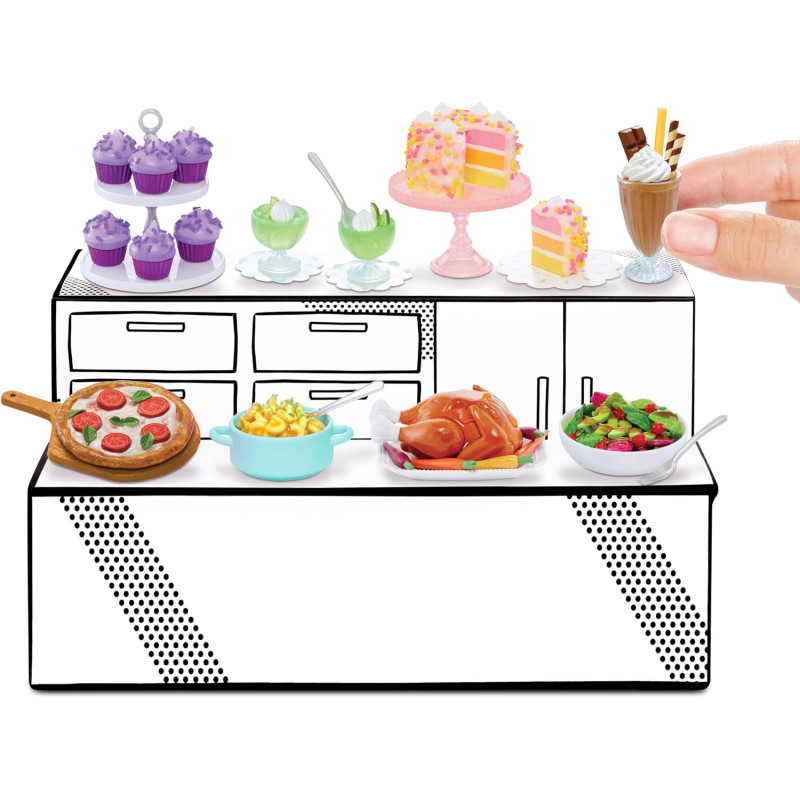 Ігровий мініатюрний набір Буфет MGA s Miniverse Make It Mini Mega Buffet