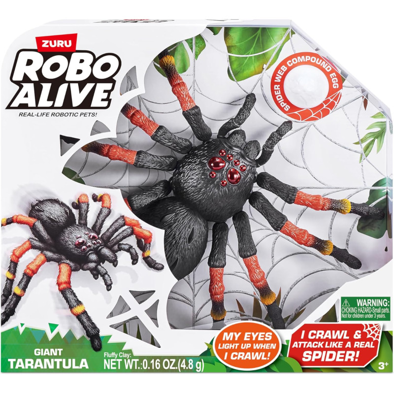 Інтерактивна іграшка Гігантський тарантул Robo Alive Giant Tarantula by ZURU