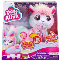 Інтерактивна іграшка Лама-танцівниця Pets Alive Rainbow Bonnie The Booty Shakin Llama