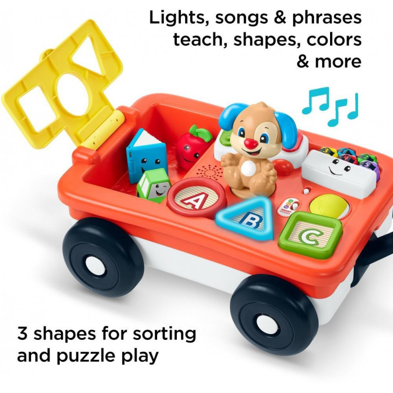 Развивающий вагон Фишер-Прайс Fisher-Price Play Learning Wagon