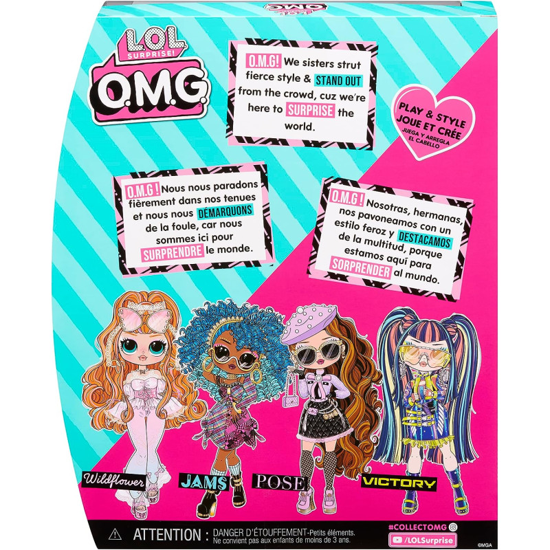 Лялька ЛОЛ Сюрприз Джемс L.O.L. Surprise! LOL Surprise OMG Jams Fashion Doll
