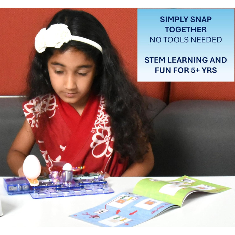 Набір STEM для вивчення електроніки Snap Circuits Beginner Electronics Exploration Kit Stem Kit