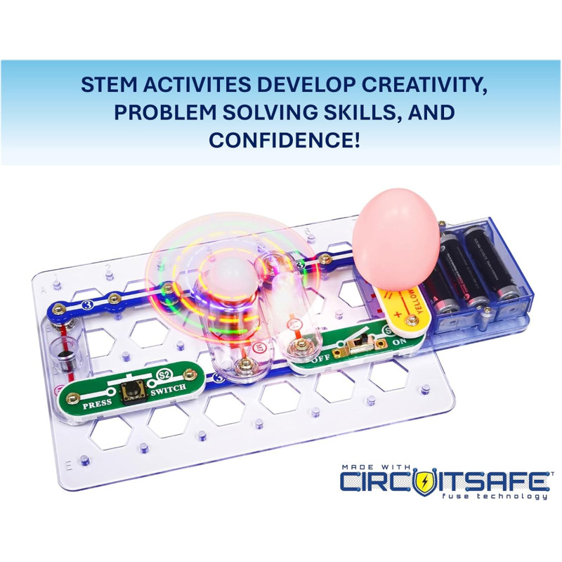 Набір STEM для вивчення електроніки Snap Circuits Beginner Electronics Exploration Kit Stem Kit