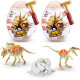 Набір сюрприз Розкопки динозавра 2 яйця  Robo Alive Mini Dino Fossil Find 2 Pack Troodon and Kosmoceratops