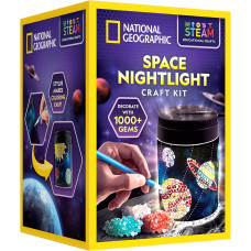 Ігровий набір Нічник алмазна вишивка NATIONAL GEOGRAPHIC Diamond Painting Solar System Night Light
