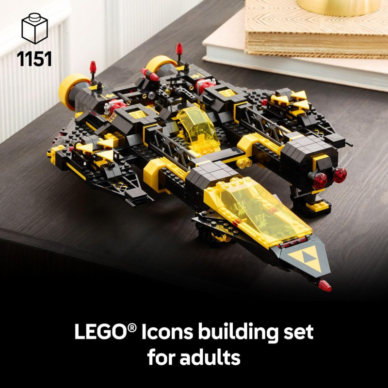 Конструктор Лего Блекторон Ренегат LEGO Icons Blacktron Renegade Building Kit 10355