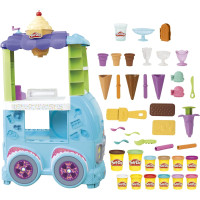 Творчий ігровий набір Машинка з морозивом Play Doh Kitchen Creations Ultimate Ice Cream Toy Truck Playset