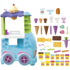 Творчий ігровий набір Машинка з морозивом Play Doh Kitchen Creations Ultimate Ice Cream Toy Truck Playset