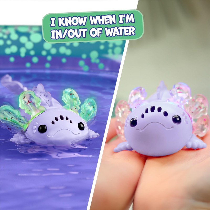 Інтерактивна іграшка Fingerlings Interactive Baby Axolotl Auggie Purple