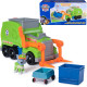Щенячий патруль сміттєвоз з фігуркою Роккі PAW Patrol Crush N Roll Recycling Truck with Rocky