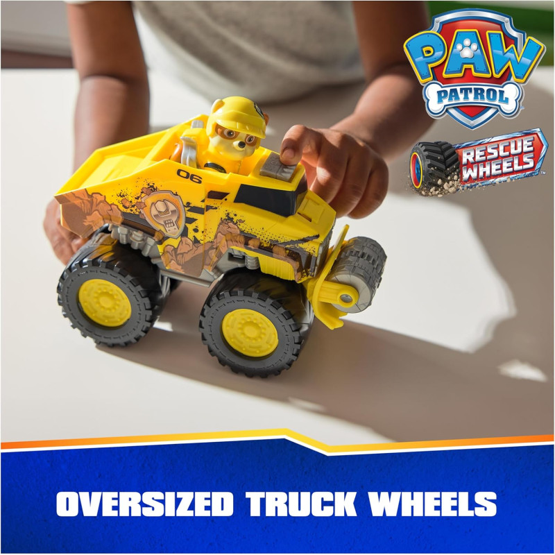 Іграшкова вантажівка Щенячий Паутрль Paw Patrol Rescue Wheels Rubble s Bulldozer Toy Truck
