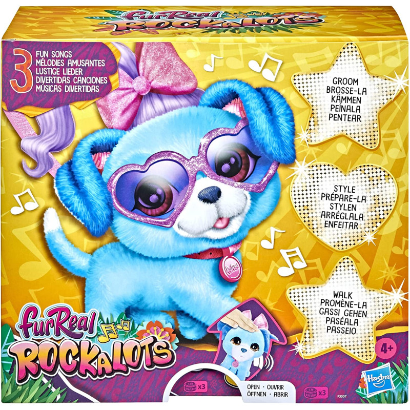 Інтерактивна іграшка Музичне цуценя furReal Rockalots Musical Interactive Walking Puppy