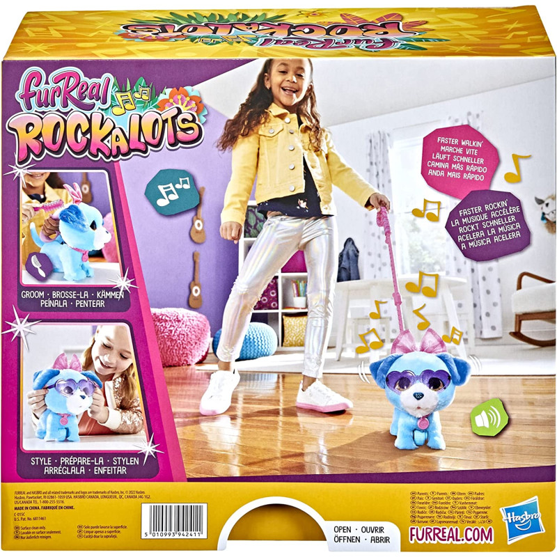 Інтерактивна іграшка Музичне цуценя furReal Rockalots Musical Interactive Walking Puppy