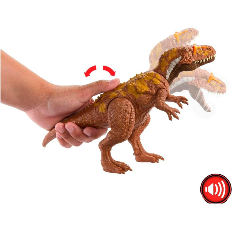 Фігурка динозавр Мегалазавр Mattel Jurassic World Groźny Ryk Megalozaur HTK73
