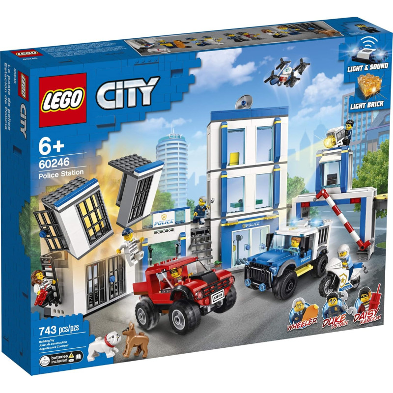 LEGO City Police Station 60246 Конструктор Лего Поліцейська ділянка
