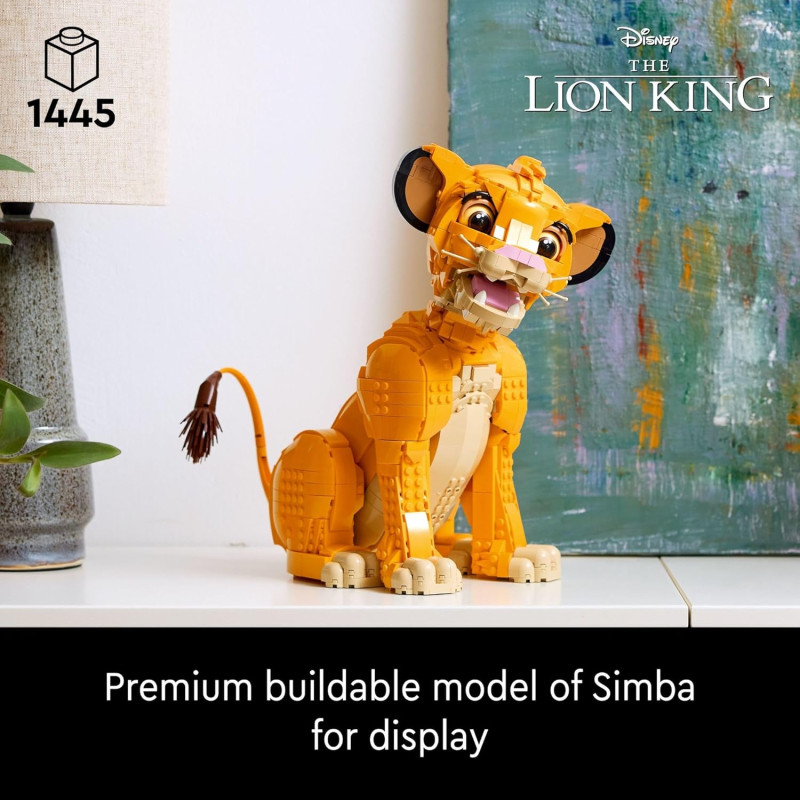 Конструктор Лего Юний король Лев Сімба LEGO Disney Young Simba the Lion King  43247