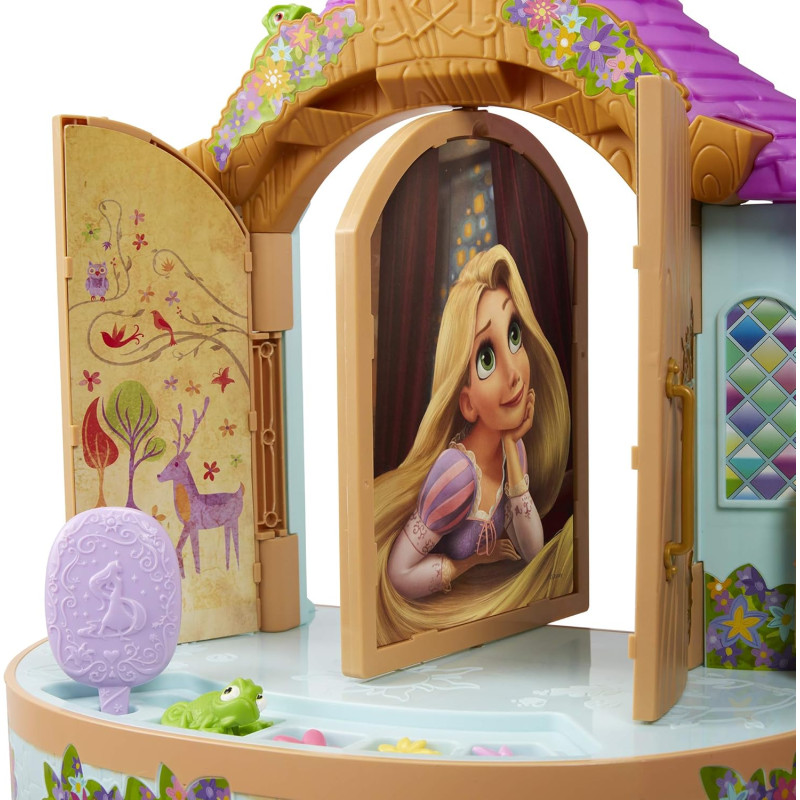 Ігровий набір вежа Рапунцель зі столиком і аксесуарами Disney Tangled Rapunzel Tower Vanity Playset