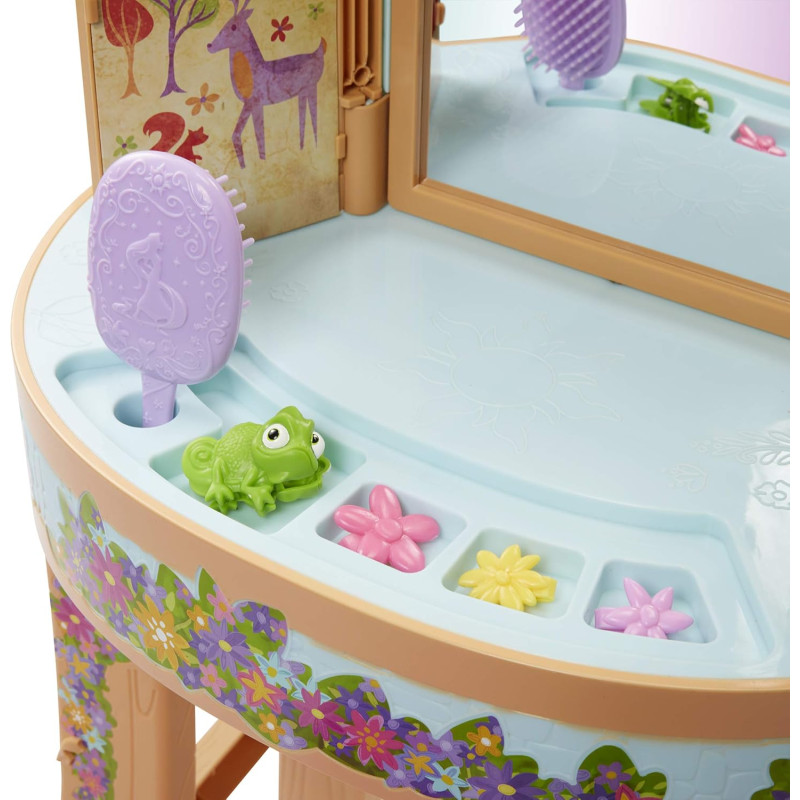 Ігровий набір вежа Рапунцель зі столиком і аксесуарами Disney Tangled Rapunzel Tower Vanity Playset