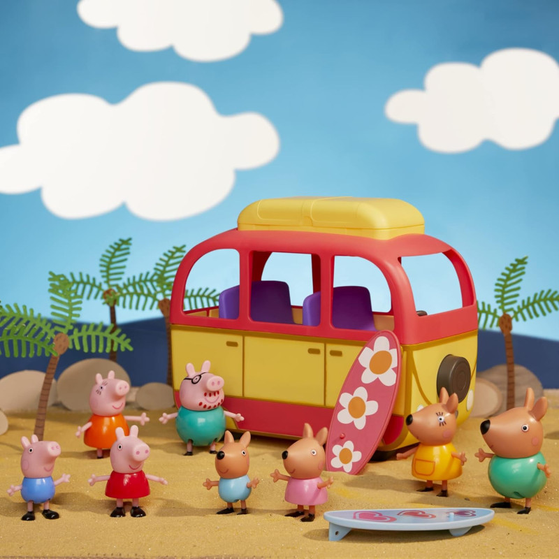  Peppa Pig Peppa Visits Australia Campervan Vehicle  Дитячий ігровий набір Свинка Пеппа відвідує Австралію