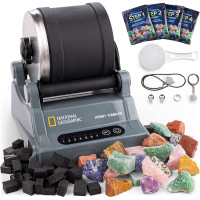 Науковий набір для полірування каменів NATIONAL GEOGRAPHIC Hobby Rock Tumbler Kit 