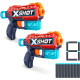 Набір скорострільних бластерів X-Shot Excel Double Kickback Red