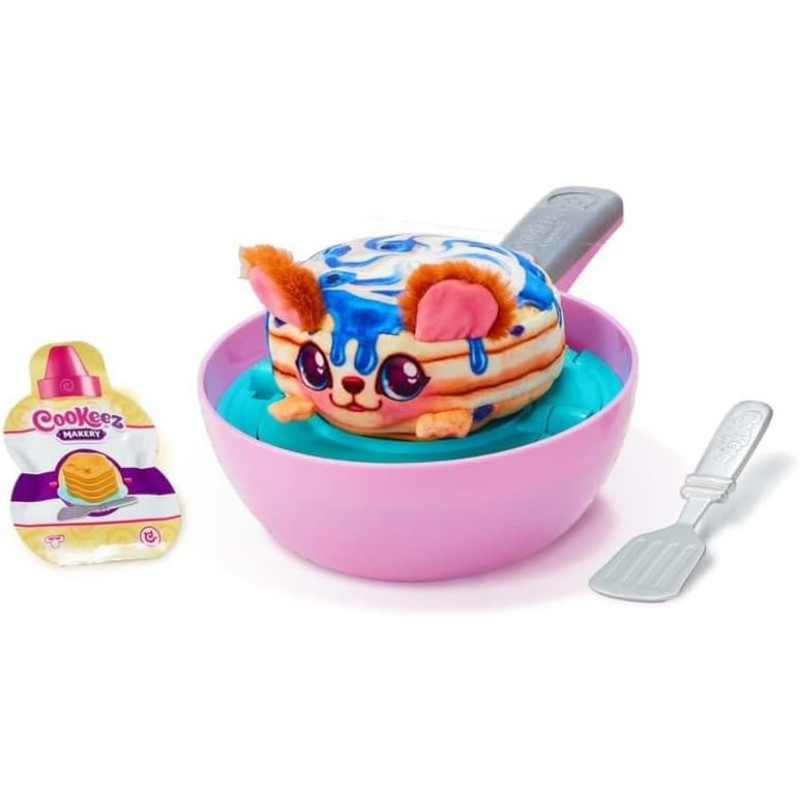 Інтерактивна іграшка сюрприз Cookeez Makery Pancake Treatz Mix  Flip Plush Friend