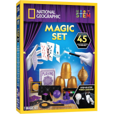 Магічний Науковий набір National Geographic Kids Magic Set 45 Magic Tricks for Kids
