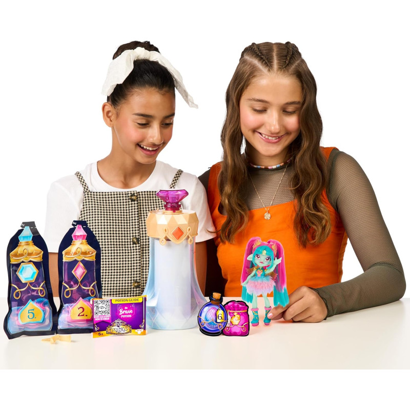 Лялька Сюрприз Пікслінг Дракона Magic Mixies Amber Dragon Pixling