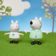  Фігурки Свинка Пеппа 8 шт у Доктора Peppa Pig Dr. Polar Bear Calls On Peppa Figure Pack 8