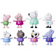  Фігурки Свинка Пеппа 8 шт у Доктора Peppa Pig Dr. Polar Bear Calls On Peppa Figure Pack 8