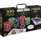 Набір для покеру з 300 предметів із алюмінієвим футляром Spin Master Cardinal Classics 300-Piece Poker Set
