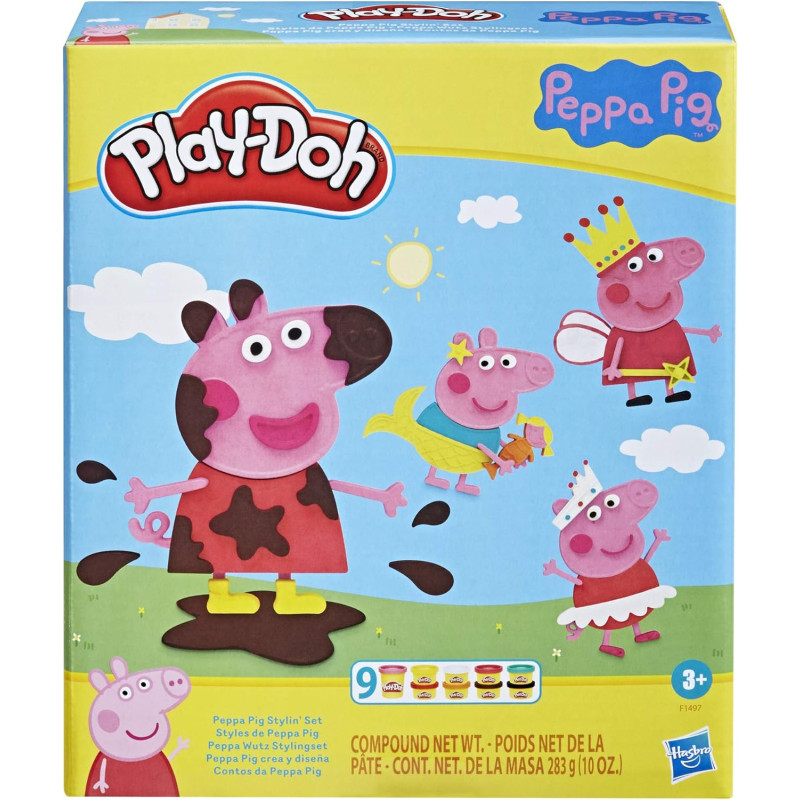 Набір для творчості Свинка Пеппа Play Doh Peppa Pig Stylin Set Peppa Pig Playset