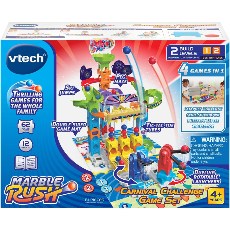 Ігровий набір кулькова доріжка VTech Marble Rush Carnival Challenge Game Set