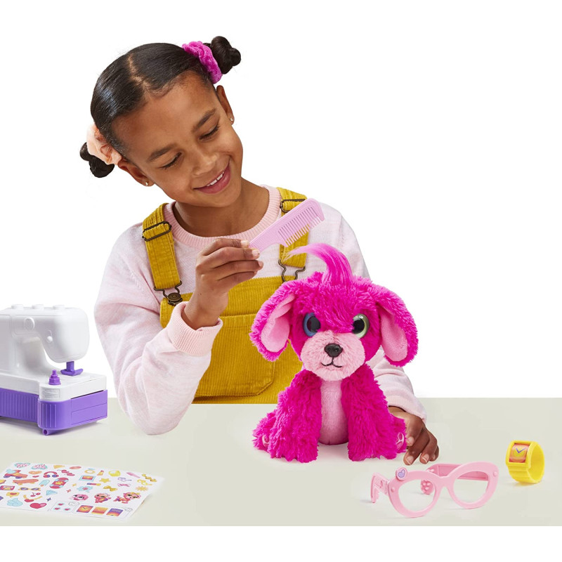 Інтерактивна іграшка Няшка-Втраташка Грумінг салон та швейна машинка Little Live Pets Scruff-a-Luvs