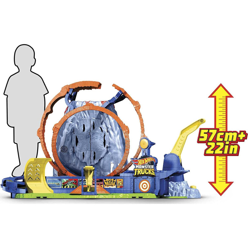  Ігровий набір Хот Вілс Вулканічна арена Hot Wheels Monster Trucks T-Rex Volcano Arena 