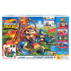 Ігровий набір Хот Вілс Вулканічна арена Hot Wheels Monster Trucks T-Rex Volcano Arena 