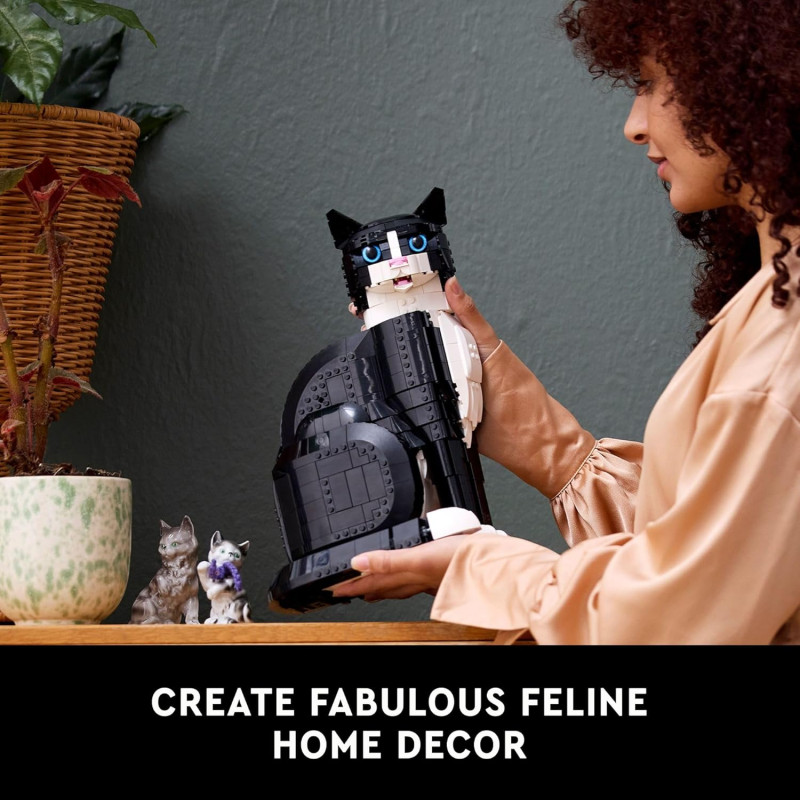 Конструктор Лего Кіт у смокінгу LEGO Ideas Tuxedo Cat 21349