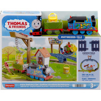 Ігровий набір поїзд для Доставки фарб Thomas Friends Motorized Toy Train Set Paint Delivery HTN34