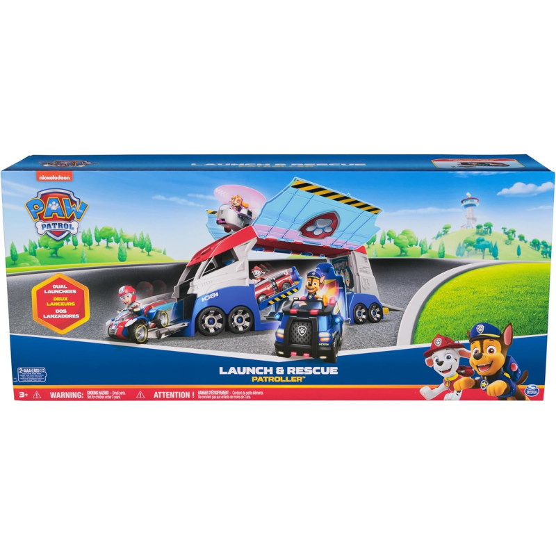 Патрулевоз трансформер Щенячий патруль Paw Patrol Transforming PAW Patroller with Vehicle