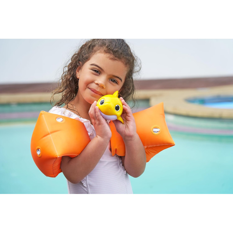 Інтерактивна іграшка акула для ванни Robo Alive Junior Baby Shark New Silicon Fins (Yellow)