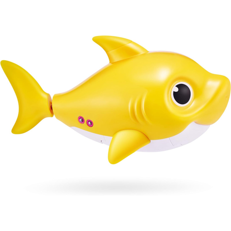Інтерактивна іграшка акула для ванни Robo Alive Junior Baby Shark New Silicon Fins (Yellow)