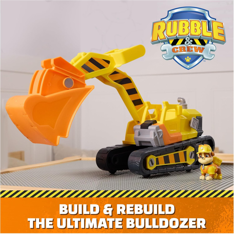 Ігровий набір вантажівка Бульдозер Rubble Crew Rubble s Ultimate Tool Bulldozer Vehicle