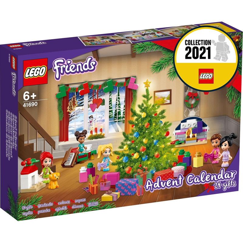 Конструктор Лего Новорічний адвент календар LEGO Friends Advent Calendar 41690