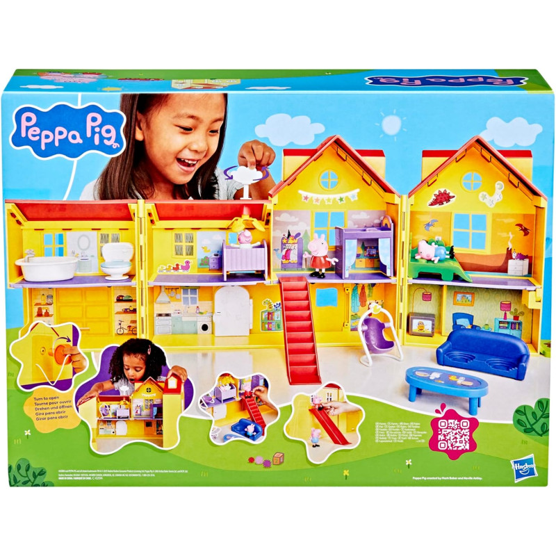 Ігровий набір великий будинок Свинки Пеппи Peppa Pig Peppa s Big Family House Playset G0508