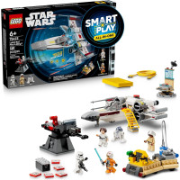 Інтерактивний конструктор Лего Червона п'ятірка Люка LEGO Star Wars Smart Play Lukes Red Five X Wing 75423