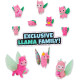 Фігурки Хетчімалс сюрприз в яйці Сім'я Райдужних Лам Hatchimals CollEGGtibles Rainbow-Cation Llama Family