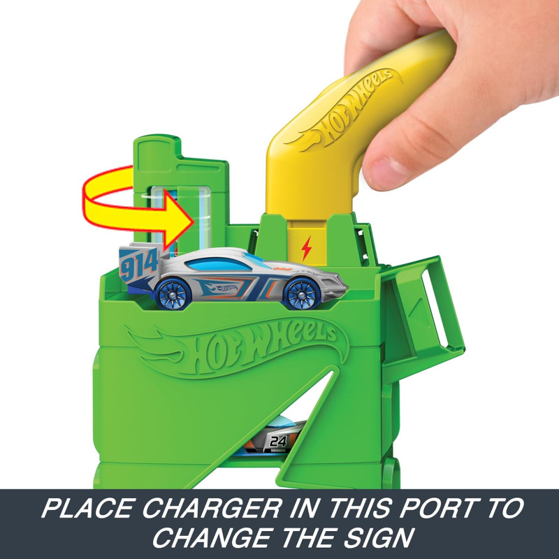 Ігровий набір заправна станція  Hot Wheels City Трек Super Recharge Fuel Station